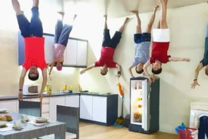 upside down house gallery